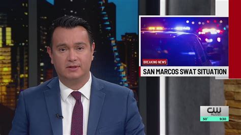 One injured, suspect in custody after SWAT situation in San Marcos